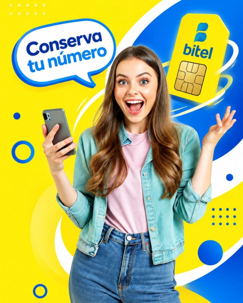 cambiate a bitel y conserva tu numero.